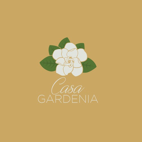 Casa Gardenia Logo Design by santiago0408