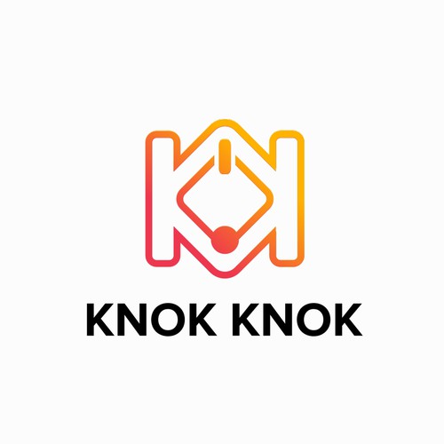 New Social Property Search App Logo NEEDED! Knok Knok Design by ham7