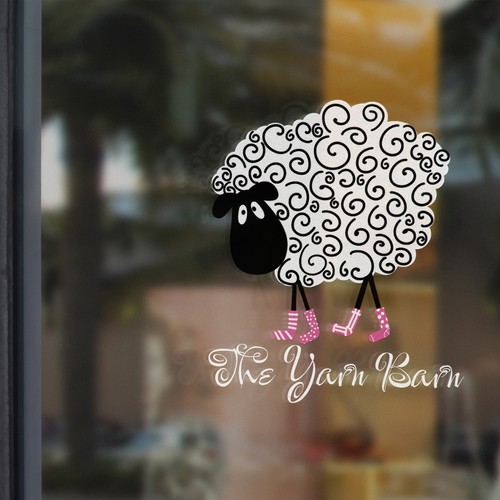 Design a logo for an amazing yarn shop! Design by Valentina Egina