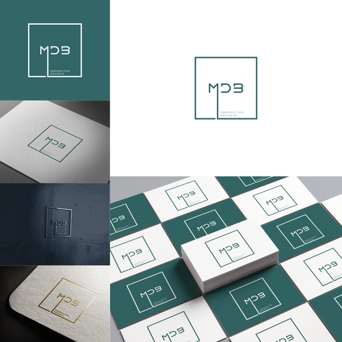 コンペ「Creation of a modern and design logo for a civil engineering office」のデザイン by aliya88さん 