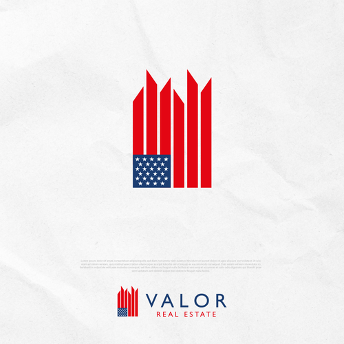 New Real Estate Brokerage Logo needed with a Patriotic feel! Design by reflect the style ™
