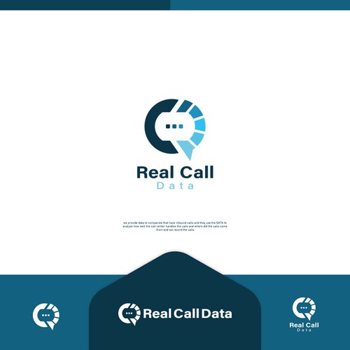 real call data logo Diseño de QuickCrea™