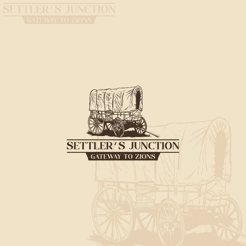 Logo Design for Settler's Junction RV Resort Design by CreativeCoalition®