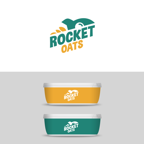 Rocket Oats new logo design Design by Ricky Asamanis