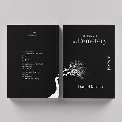 コンペ「Design a poetic, suggestive and minimalist cover for my fantasy novel」のデザイン by Dara Kanさん 