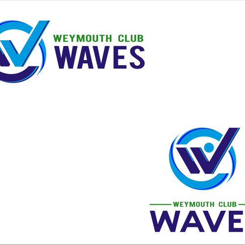 logo for Weymouth Waves Design by Mamazon