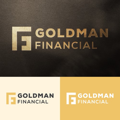 Goldman Logo Design by PearlMoonDesignCo