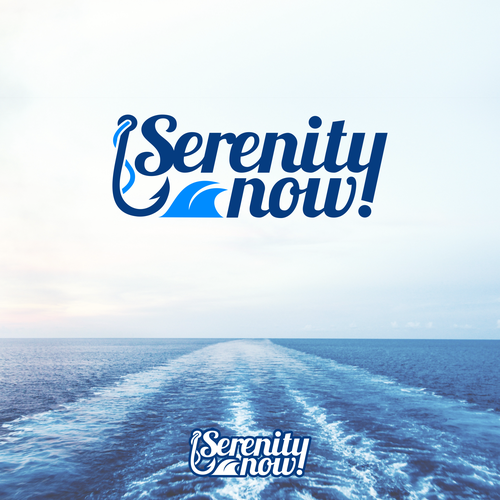 Boat Name Logo    ( Serenity Now! ) Design by ARTPLAYS