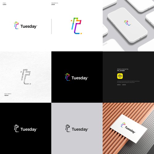 Design a logo for "Tuesday" Design by FF3 ˢᵗᵘᵈⁱᵒ