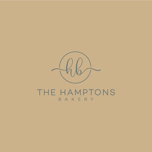 The Hamptons Bakery Logo Design by Milan Kojic Art