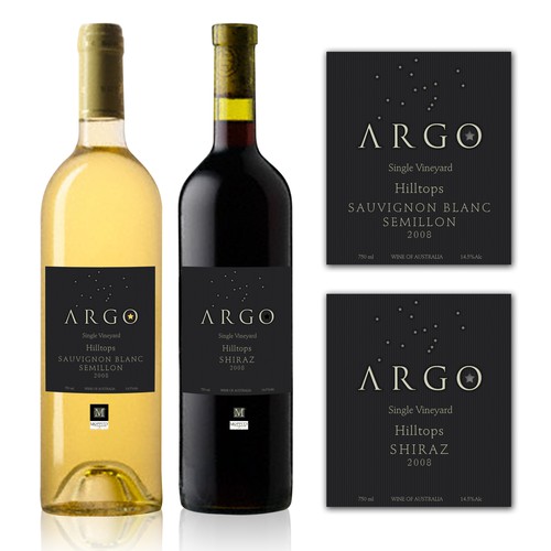 Sophisticated new wine label for premium brand Design por stefmorris