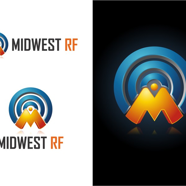 3D bold logo for IT Company