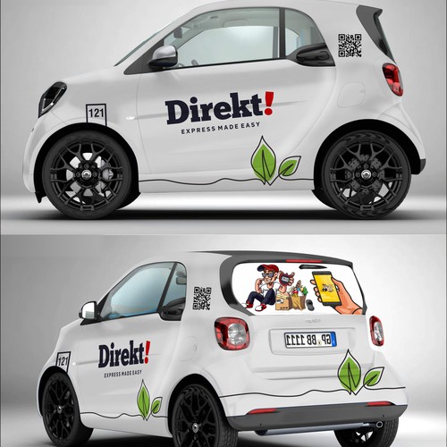 fleet marketing for delivery services Ontwerp door dnite