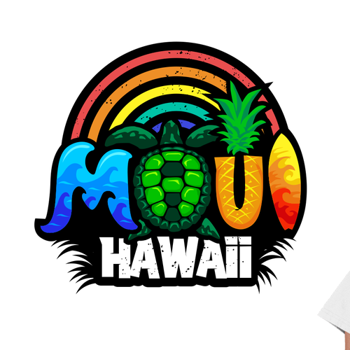 Designs | A T-Shirt Design to appeal to travelers to Maui Hawaii | Logo ...