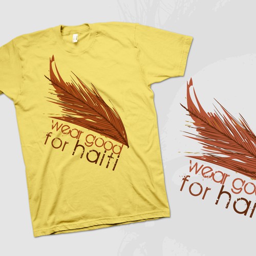 Design di Wear Good for Haiti Tshirt Contest: 4x $300 & Yudu Screenprinter di 1601creative