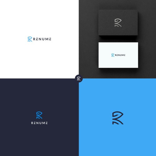 Renume - we need modern logo for a premium digital marketing agency in blockchain & metaverse Design by deff