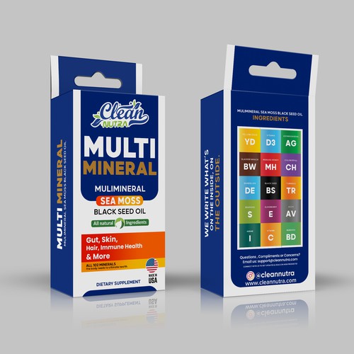 Design A Stunning Supplement Box for Best Selling Supplement Brand Design by Rajith Shantha