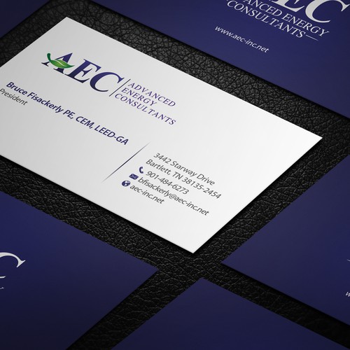 AEC Business Card Design by AYG design