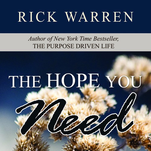 Design Rick Warren's New Book Cover Design by Allure