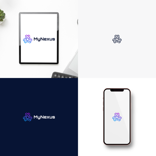 Tech Company Logo Design by Corvus II Design