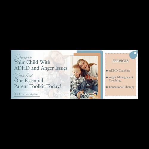 Design a FB cover for Empower Your Child With ADHD and Anger Issues:  Download Our Essential Parent Design by Humaun Kabir Design