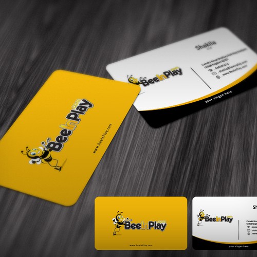 Help BeeInPlay with a Business Card Design by DEMIZ