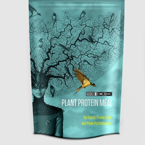 Can you help my plant protein brand come to life? Design by Recreo Studio