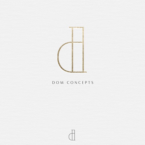3 Letter Minimalistic interconnected Logo with Clean Lines Design by loquesedesign™