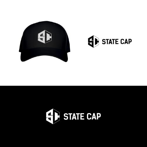 Design new logo to STATE CAP, cap brand - SC por cucuque design