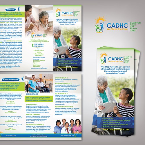 Help Compton Adult Day Health Care with a new brochure design Design by ADMDesign Studio