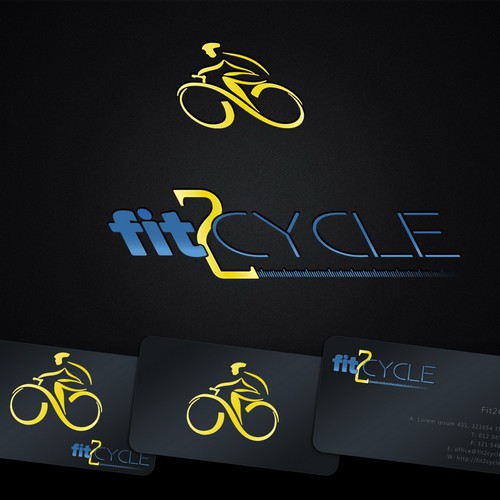 logo for Fit2Cycle Réalisé par kele