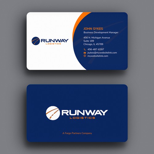 Design di Runway Logistics Business Card di Xclusive16