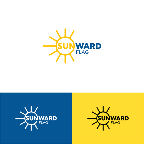 Modern new logo wanted for custom flag company. Design by -[ WizArt ]-