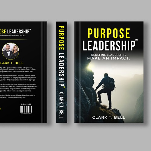 Purpose Leadership Book Cover Design by H_IMAM