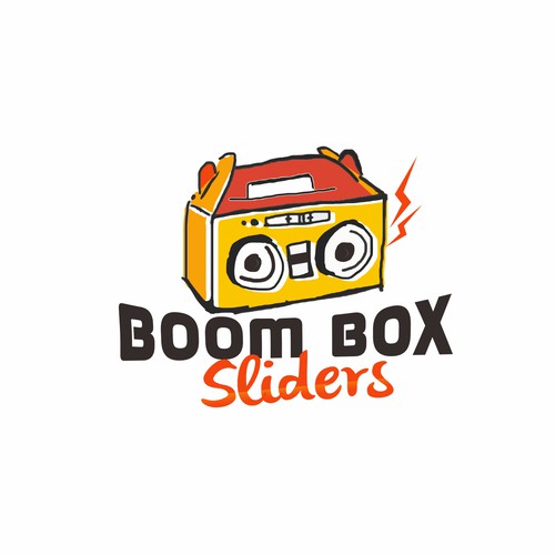 Get down with BOOM BOX! Design by bo9art