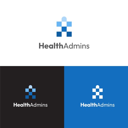 Be the designer that created the coolest healthcare software logo with Health Admins!!!! Design by Guane