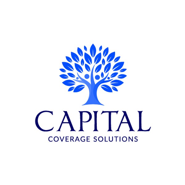 Capital Coverage Solutions – Professional Insurance Logo Design