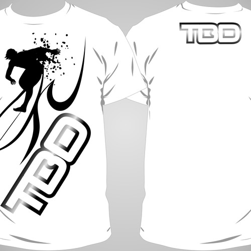 Help Snowboard and surf clothing company, name TBD with a new t-shirt design Réalisé par masgandhy