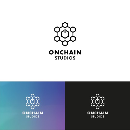 Logo for new Blockchain Gaming company Diseño de SimplicityFirst