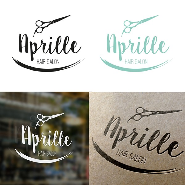 Diseño de AdeleGB titulado "Aprille Hair Salon"