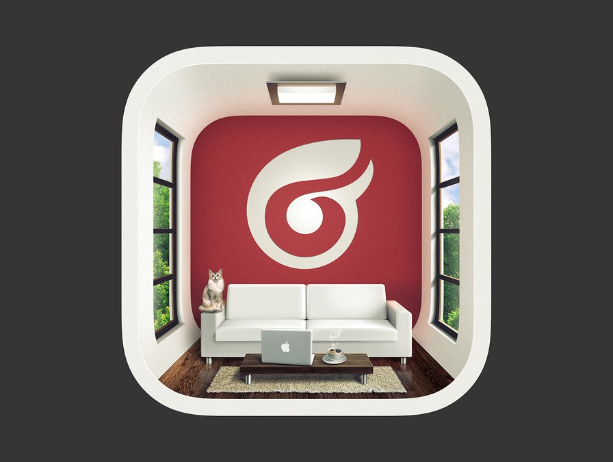 Icon For Photo Real Interior Design Ipad App Icon Oder