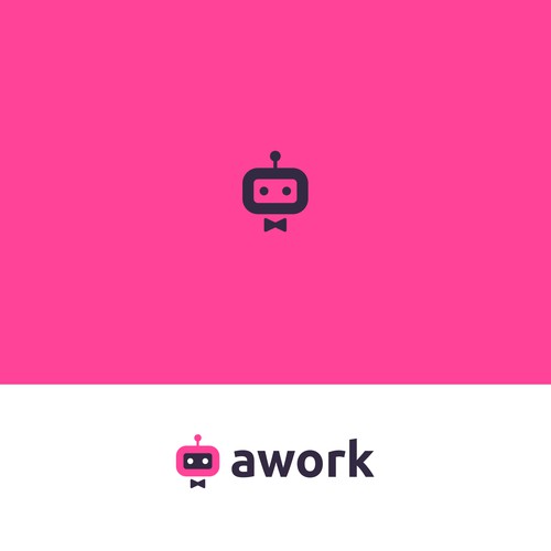 New logo for AI-based productivity software "awork" Design by Angela Cuellar