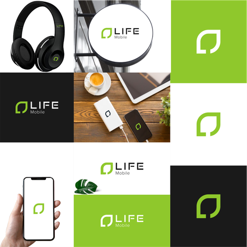 "Life precisa de um logo Moderno" winning Logo & brand guide