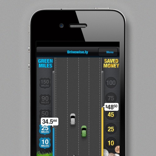 Create a winning mobile app design Design by akawizzard