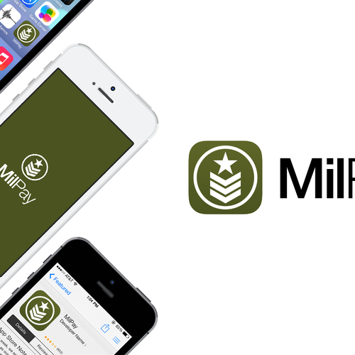 Create a winning logo for a new military financial mobile app! Design by Pippo Franco