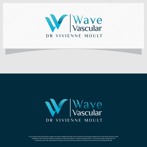 Modern and professional logo for Vascular Surgeon Design by moOks™