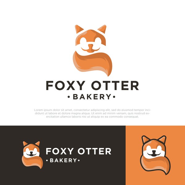 Design by asokaa titled "FOXY OTTER BAKERY logo design"