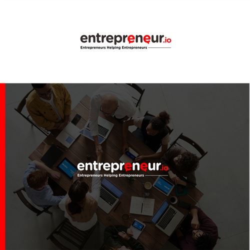 NEW LOGO: Entrepreneur.io - Entrepreneurs Helping Entrepreneurs Design by brightshine