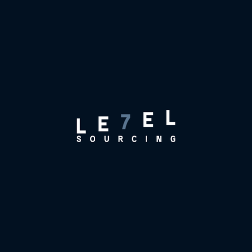 Level 7 Sourcing needs a cool / powerful logo which speaks to its awesomeness :) Design réalisé par putri4RTa