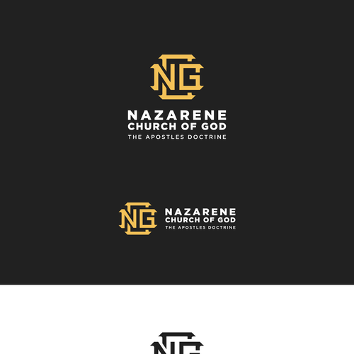 Nazarene Church of God Monogram style! Design by saleko_